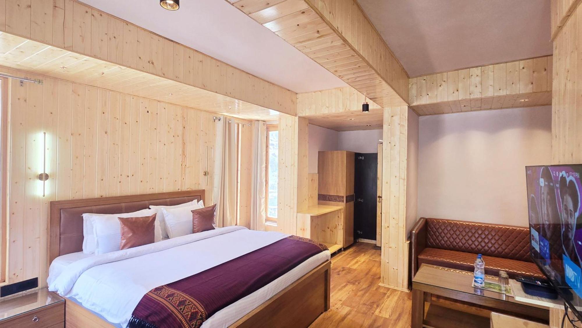 The Hillside Hotel Kasol Exterior foto