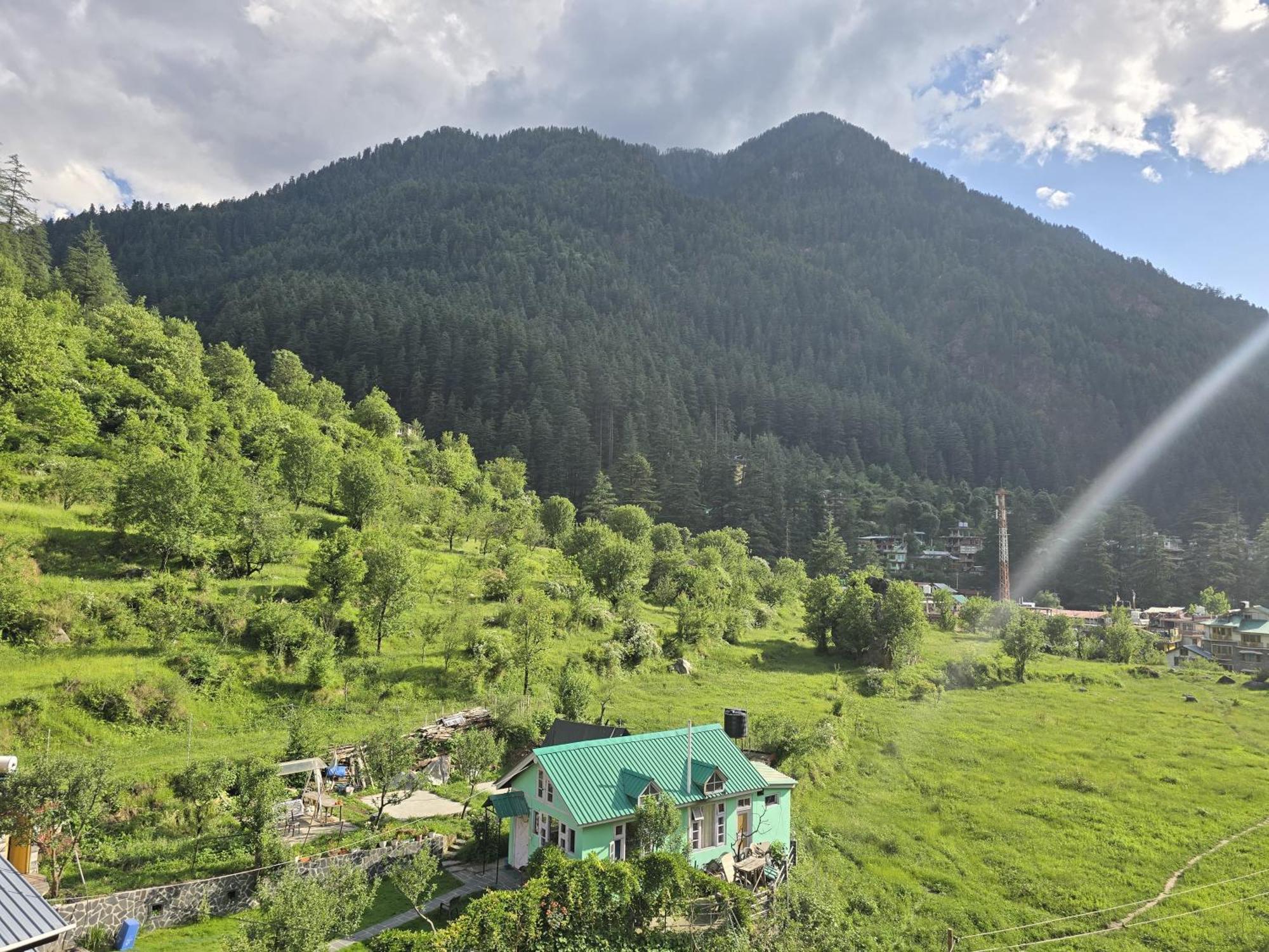 The Hillside Hotel Kasol Exterior foto